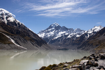 lake in the mountains