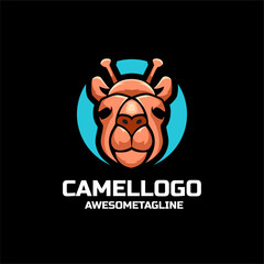 Camel Mascot Logo Design