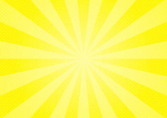 集中線　シンプル　使いやすい　横　横長