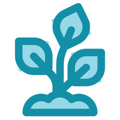 plant icon for illustration