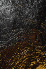 Abstract black and gold texture background. Template for banner, presentations, print, flier, business cards, invitations, calendars, sites and covers