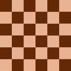 Alternating brown and light brown checkered background
