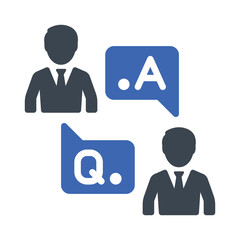 Question and answer icon