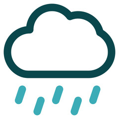 rain icon for illustration