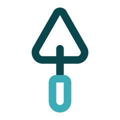 shovel icon for illustration