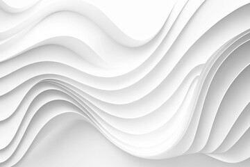 Obraz na płótnie Canvas abstract white background wave