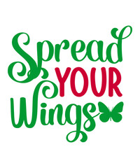 Fototapeta premium Spread Your Wings SVG Cut File