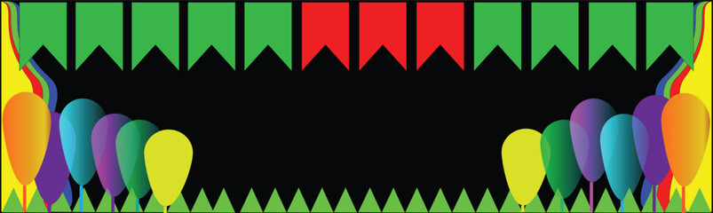 Geometric Abstract banner background with gradient color.Template Design with liquid shape. Trendy art geometric background with flat, minimalist style Vector poster Colorful Abstract background