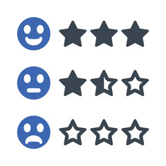 Satisfaction feedback icon