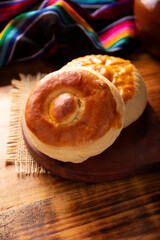Bisquet. Also known as Bisquets Chinos, it is one of the traditional breads in Mexico, commonly consumed hot, cut in half and spread with butter and fruit jam.