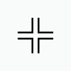 Add or Plus Icon - Vector.  