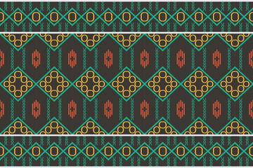 Simple ethnic design patterns. traditional pattern African art It is a pattern geometric shapes. Create beautiful fabric patterns. Design for print. Using in the fashion industry.