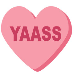 Valentine Candy Heart 