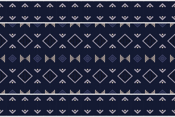 Indian ethnic design pattern. Traditional ethnic patterns vectors It is a pattern geometric shapes. Create beautiful fabric patterns. Design for print. Using in the fashion industry.