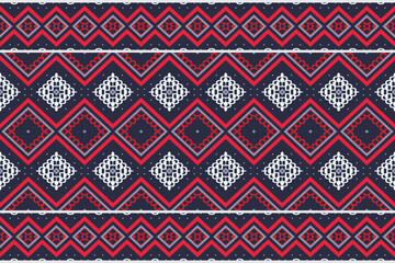 Indian ethnic design pattern. traditional patterned wallpaper It is a pattern geometric shapes. Create beautiful fabric patterns. Design for print. Using in the fashion industry.