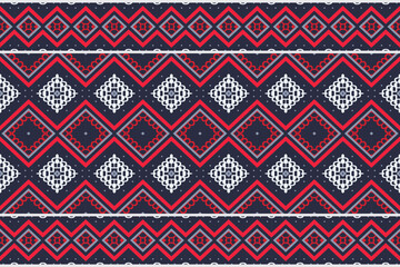 Indian ethnic design pattern. traditional patterned wallpaper It is a pattern geometric shapes. Create beautiful fabric patterns. Design for print. Using in the fashion industry.