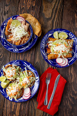 enchiladas, comida tipica mexicana