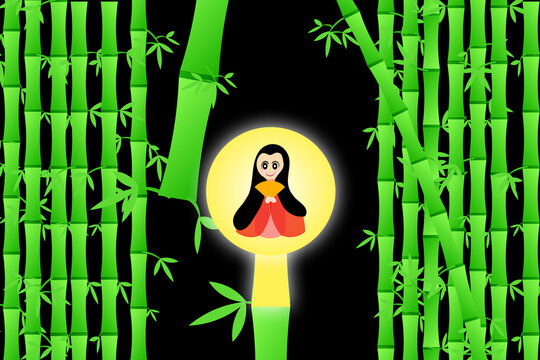 竹取物語 Images – Browse 499 Stock Photos, Vectors, and Video