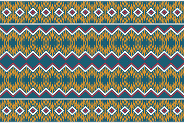 Tribal pattern seamless. Geometric ethnic pattern traditional Design It is a pattern geometric shapes. Create beautiful fabric patterns. Design for print. Using in the fashion industry.