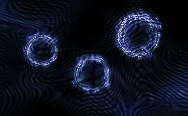 abstract background with circle