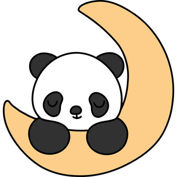 Cute Panda, Panda illustration, Animal, cute animal, animal illustration