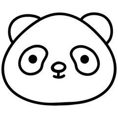 Cute Panda, Panda illustration, Animal, cute animal, animal illustration © Saltyarts design