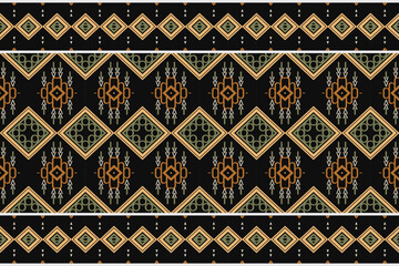 Ethnic stripe tribal Aztec Geometric Traditional ethnic oriental design for the background. Folk embroidery, Indian, Scandinavian, Gypsy, Mexican, African rug, carpet.