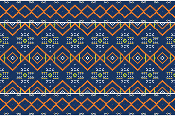 African Motif Ethnic  seamless pattern background. geometric ethnic oriental pattern traditional. Ethnic Aztec style abstract vector illustration. design for print texture,fabric,saree,sari,carpet.