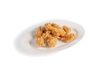 deep fried chicken on dish