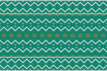 Ethnic pattern design. traditional patterned wallpaper It is a pattern geometric shapes. Create beautiful fabric patterns. Design for print. Using in the fashion industry.