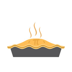 Pi Day Pie Illustration
