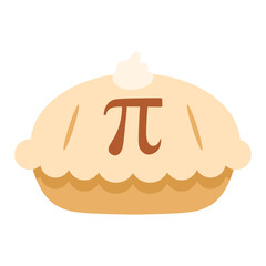 Pi Day Pie Illustration