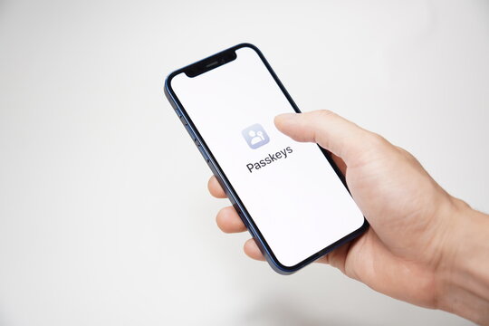 apple passkey on iPhone. iOS 16 new feature "Passkey"