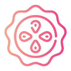 pecan gradient icon