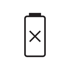 battery icon vector illustration 