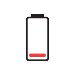 battery icon vector illustration 