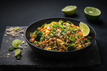Delicious Low Carb Cauliflower Fried Rice Recipe: Perfect for Keto, Paleo, and Vegan Diets