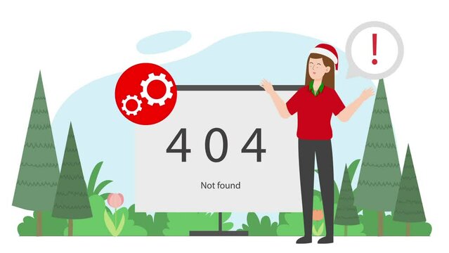 Saleswoman reported the problem of the website crashing