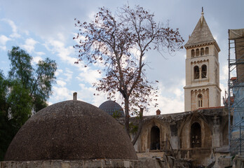 Fototapeta na wymiar Jerusalem, Church of the Redeemer in Old City