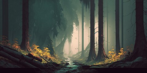 Ship in the Forest