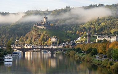 Fototapeta premium Cochem, Moselle, Germany