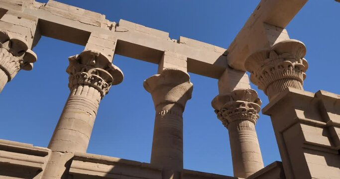 Philae temples, Temple of Isis,Aswan, upper Egypt