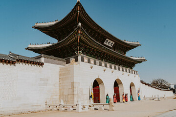 Korean Gyeongbokgung Palace - Gwanghwamun
