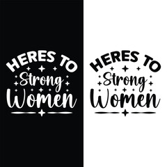 happy womens day t-shirt design vector template