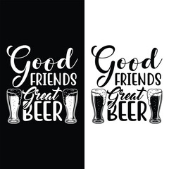 t-shirt design Free vector samples with illustration of beer design
