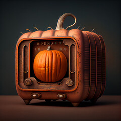 pumpkin tv radio, generative ai