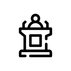 Naklejka premium speaker icon