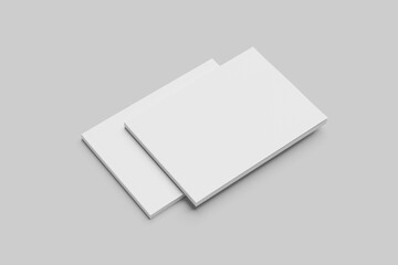 A4 Landscape Magazine Mockup