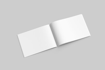 A4 Landscape Magazine Mockup