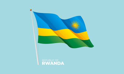 Rwanda flag